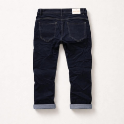 Wilto Jeans baggy dark blue capri