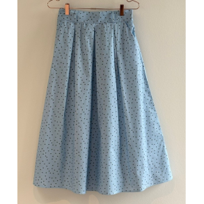Wilto skirt w/dots blue