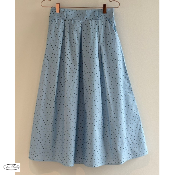 Wilto skirt w/dots blue
