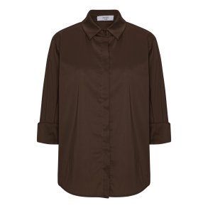 Norma shirt dark brown