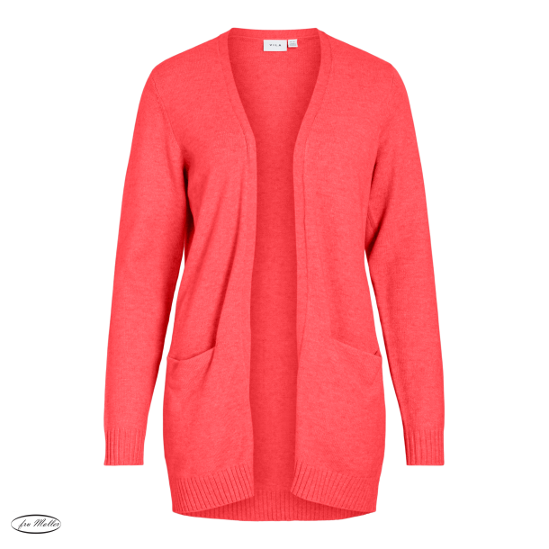 VILA Viril open knit cardigan dubarry