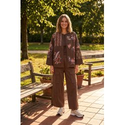 Noa jacket dark brown