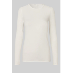 SF Matima o-neck LS tee off white
