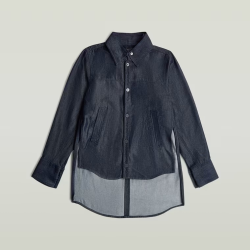 G-Star Step hem pocket shirt rinsed