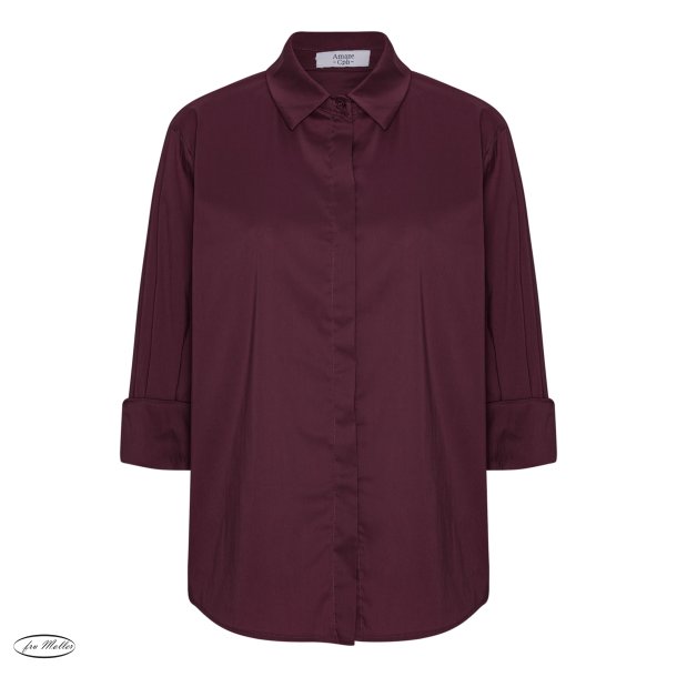 Norma shirt bordeaux