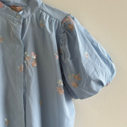 Wilto Blouse with flowers blue