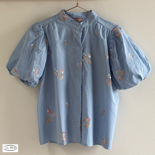 Wilto Blouse with flowers blue