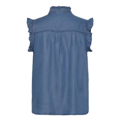 RW Dallas SL top medium denim blue
