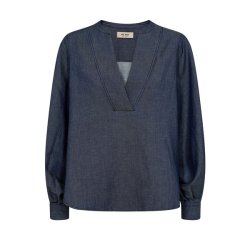 MM Yen denim blouse