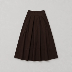 ByLund Hanne skirt chokolade