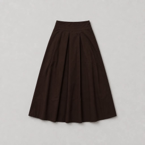 ByLund Hanne skirt chokolade