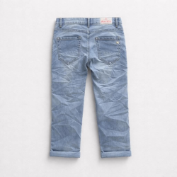 Wilto Jeans baggy light blue capri