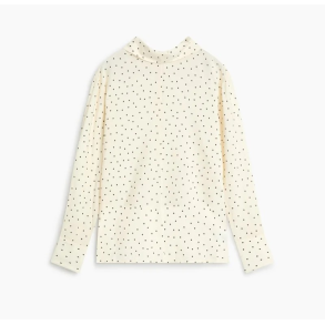 The New Society Polka blouse dot print