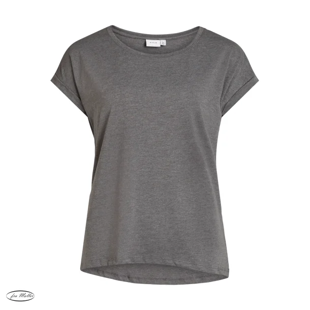 VILA Vidreamers pure t-shirt medium grey