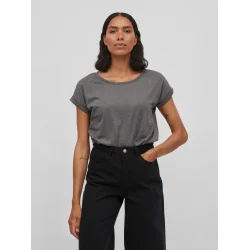 VILA Vidreamers pure t-shirt medium grey