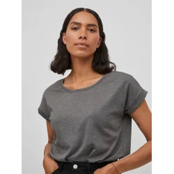 VILA Vidreamers pure t-shirt medium grey