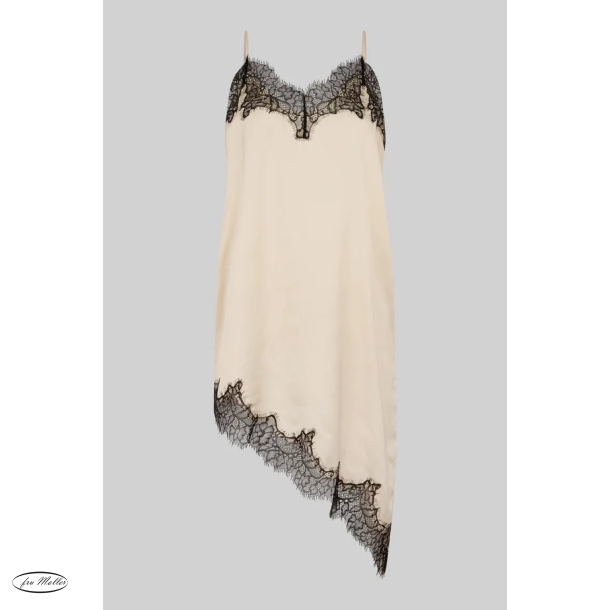 SF Lacia contrast top cream black