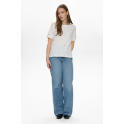 Nudelora T-shirt cloud dancer