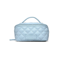 RB Sanya quiltet small cosmetics case blue/silver