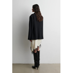 SF Lacia contrast top cream black