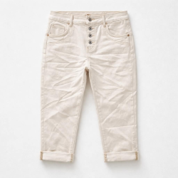 Wilto Jeans baggy sand capri