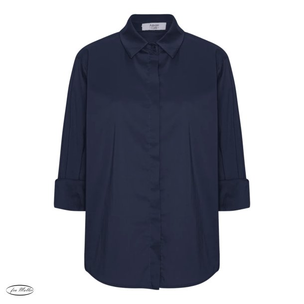 Norma shirt navy blue