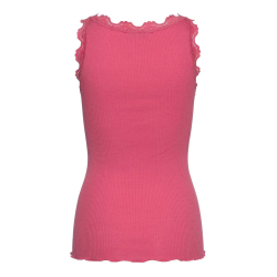 RW Babette silk long lace top rapture rose