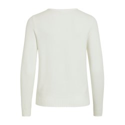 VILA Viril v-neck knit white
