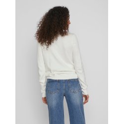 VILA Viril v-neck knit white