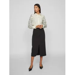 VILA Vivarone skirt black