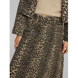 VILA Vichia leopard skirt