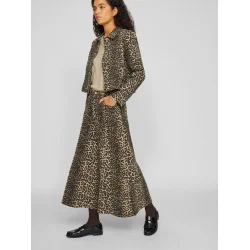 VILA Vichia leopard skirt