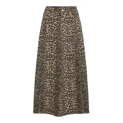 VILA Vichia leopard skirt