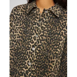 VILA Vichia leopard jakke