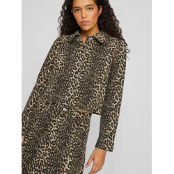 VILA Vichia leopard jakke
