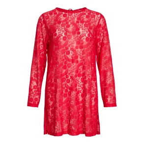 VILA Viselly lace top rd