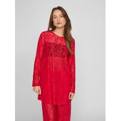 VILA Viselly lace top rd