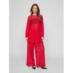 VILA Viselly lace top rd