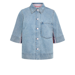 Numalaga shirt light blue denim
