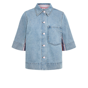 Numalaga shirt light blue denim