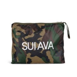 SUI AVA camou rain poncho