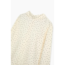 The New Society Polka blouse dot print