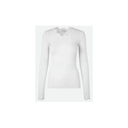 RW Babette silk long lace t-shirt new white