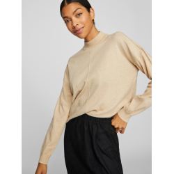 VILA Viamanda top birch